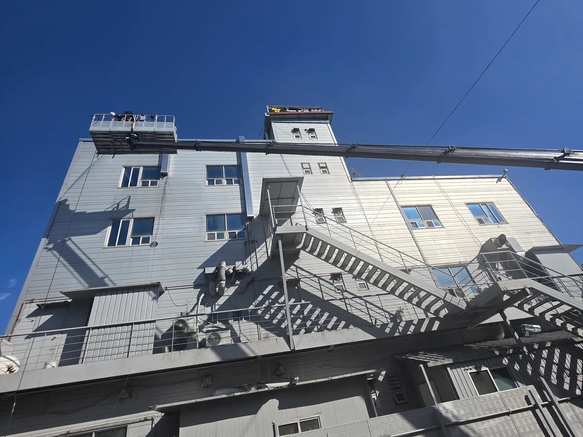 세종시 집현동 건물 화장실 세면대 살균 위생청소 사례 - 행진크린
